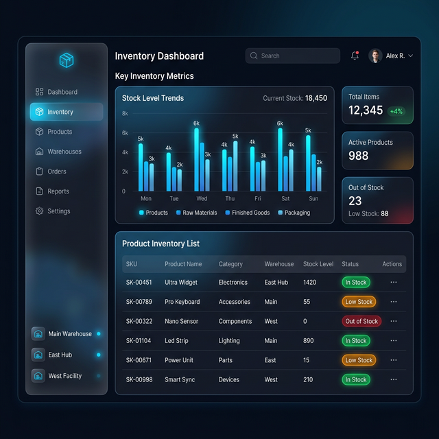 Inventory Management System preview